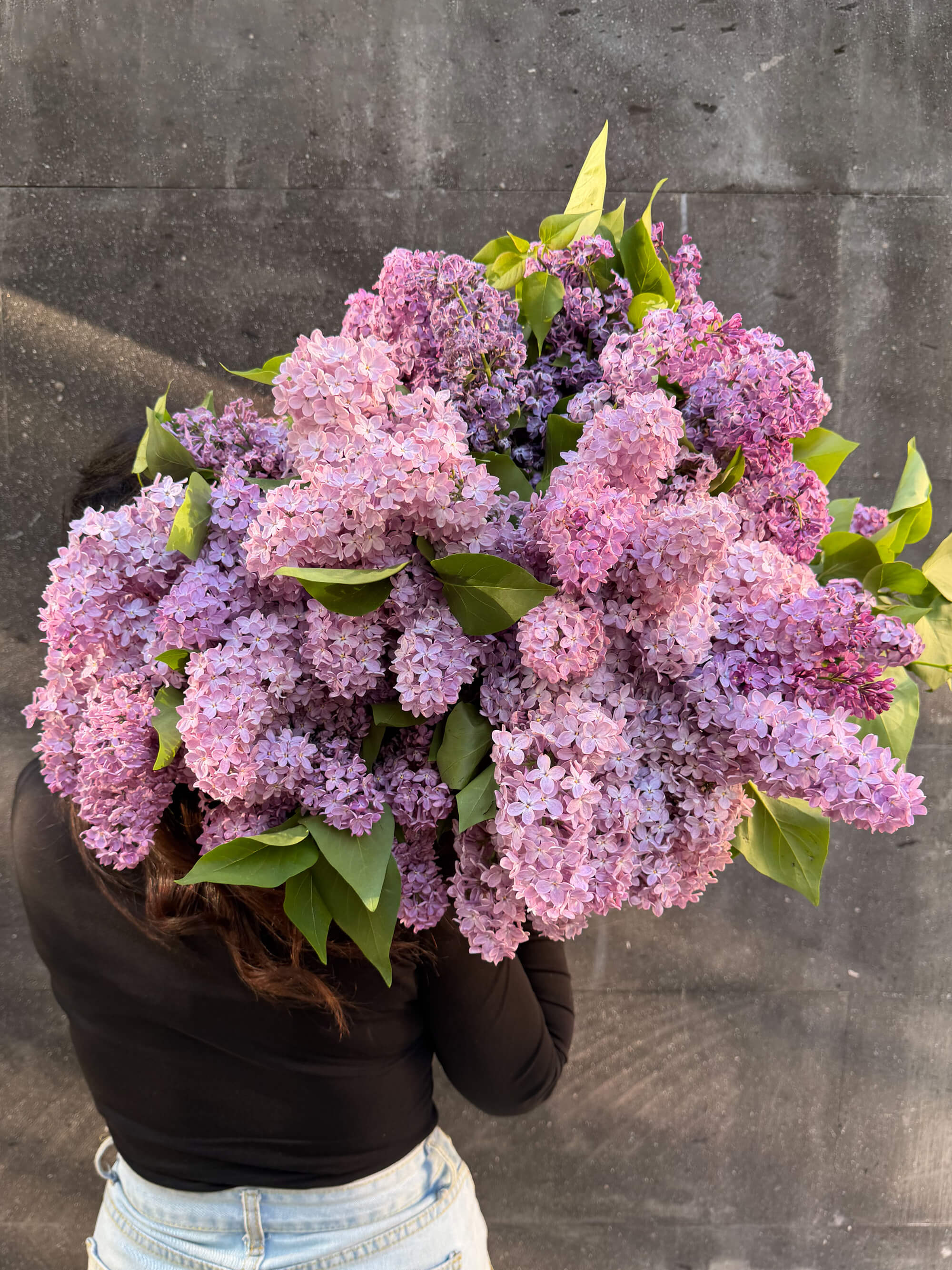 Lilac bouquet in deep purple and violet spring tones - Thumbnail 1 of 2 | Flowers Theory